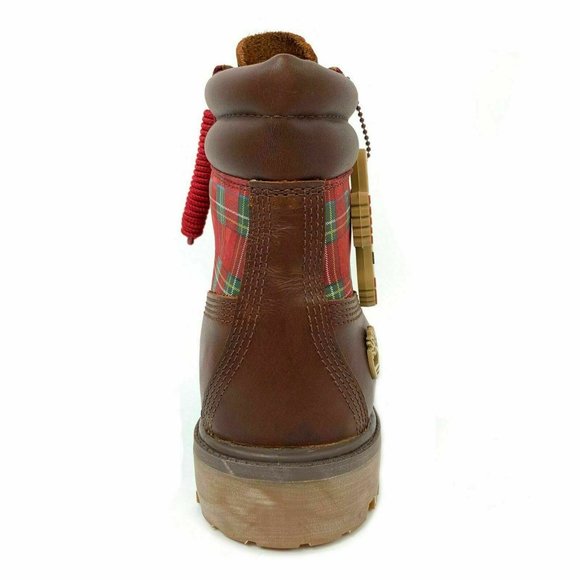 Timberland Women's Premium Brown Leather Boots A1U68 SIZE : 9.5 - Picture 5 of 11